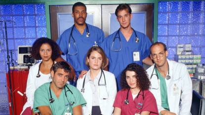 Cast of ER in the season 1 promo shot