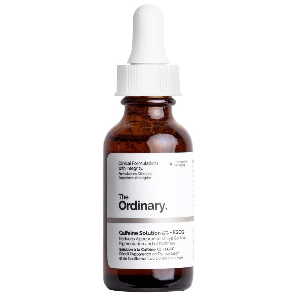 The Ordinary Caffeine 5% + EGCG Depuffing Eye Serum, how to fix droopy lids without surgery
