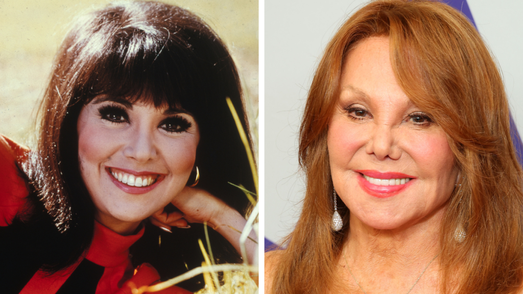 Marlo Thomas from That Girl. Left: 1967; Right: 2023