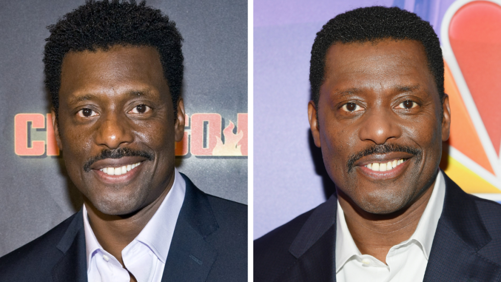 Eamonn Walker from the Chicago Fire cast. Left: 2012; Right: 2019