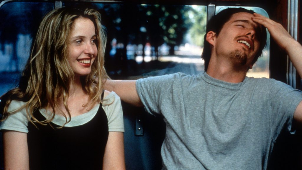 Julie Delpy and Ethan Hawke, Before Sunrise, 1995