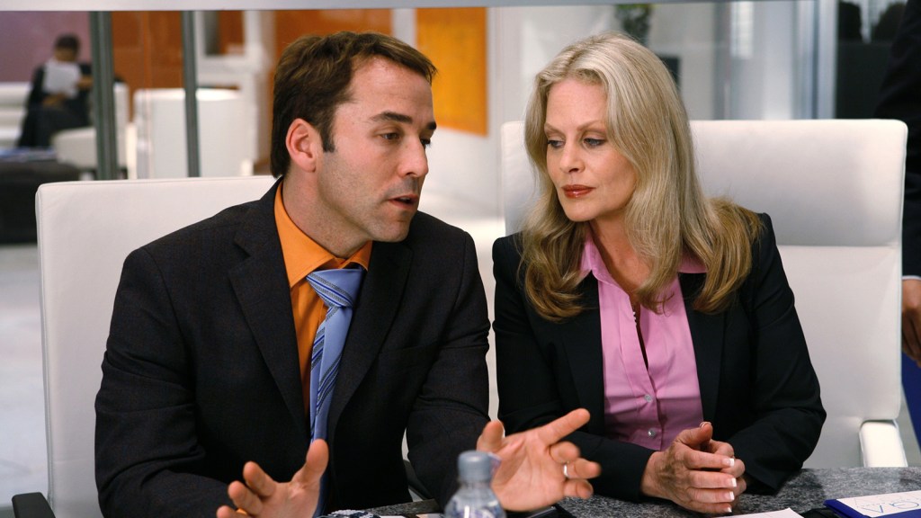 Jeremy Piven and Beverly D'Angelo