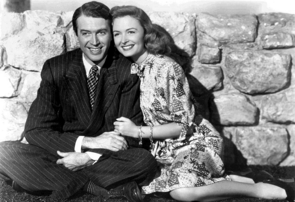 James Stewart and Donna Reed