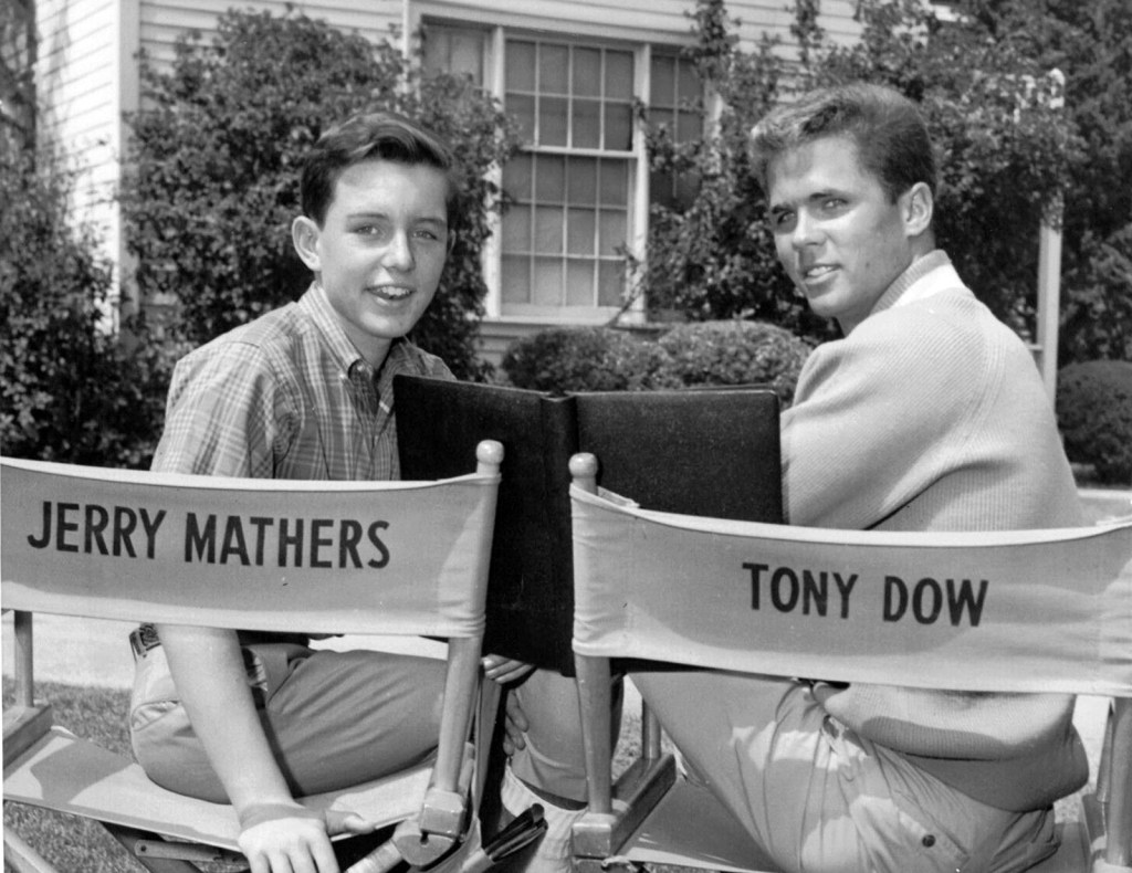 Jerry Mathers and Tony Dow Leave It to Beaver Cast