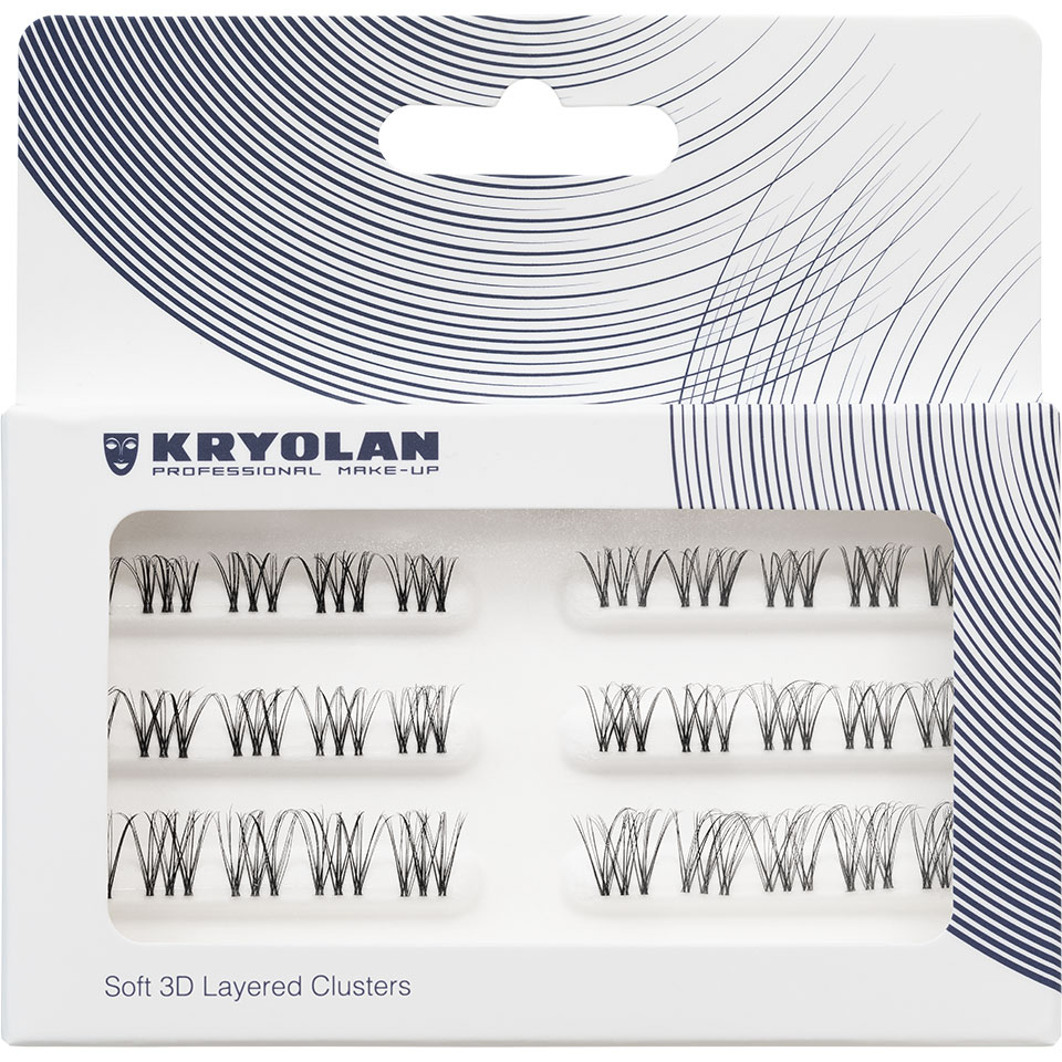Kryolan ​​SOFT 3D LAYERED CLUSTERS