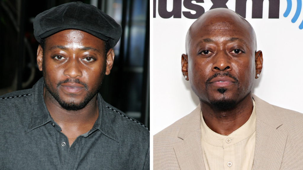 Omar Epps from the House cast. Left: 2004; Right: 2023