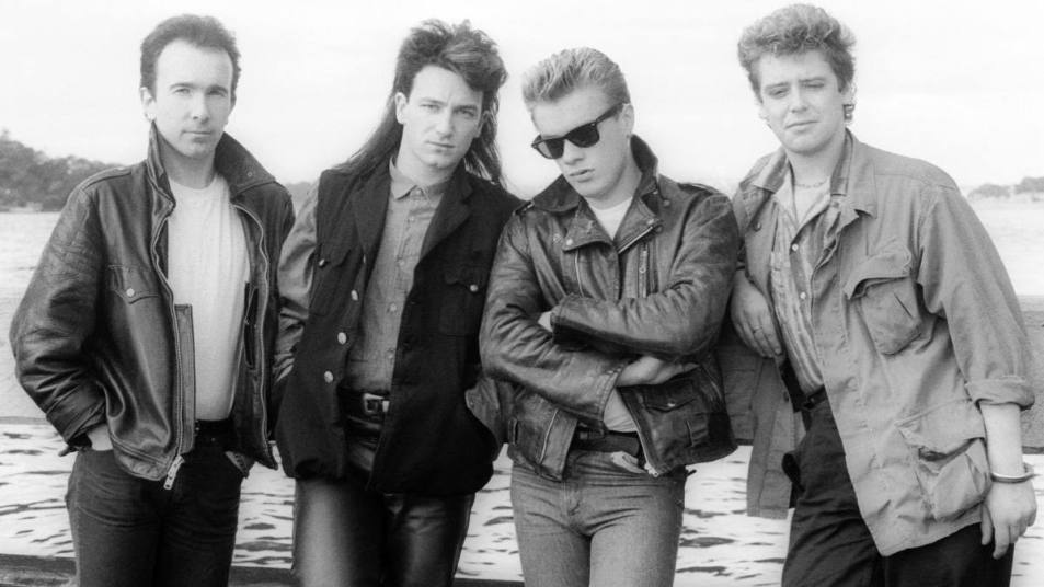 Best U2 songs: SYDNEY, AUSTRALIA - 1984: (L-R) The Edge, Bono, Larry Mullen Jr and Adam Clayton from the band 'U2' during their 'Unforgettable Fire' world concert tour in September, 1984 in Sydney, Australia. (