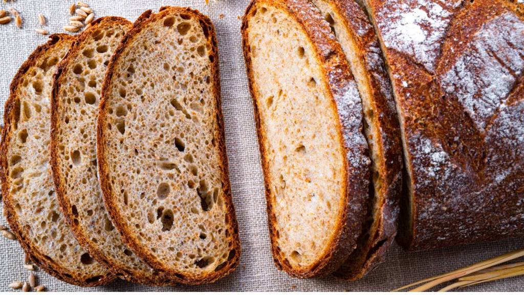 The best foods to eat for gut health: Delicious mixed rye bread, also called gray bread