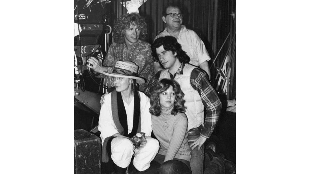 Cast of “Carrie” behind the scenes