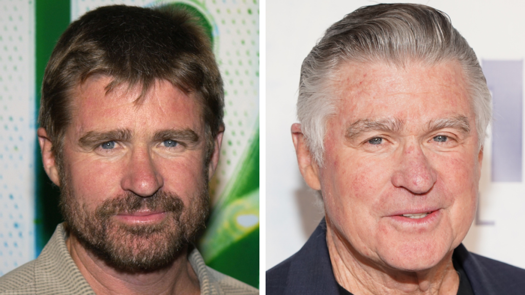 Treat Williams in 2002 and 2019
