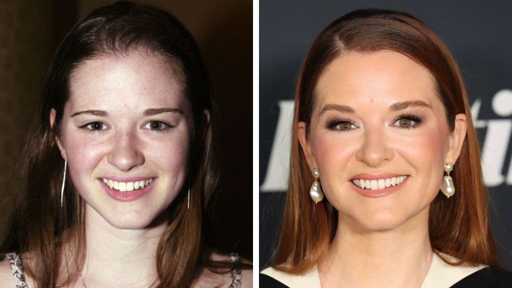 Sarah Drew in 2003 and 2023 everwood cast