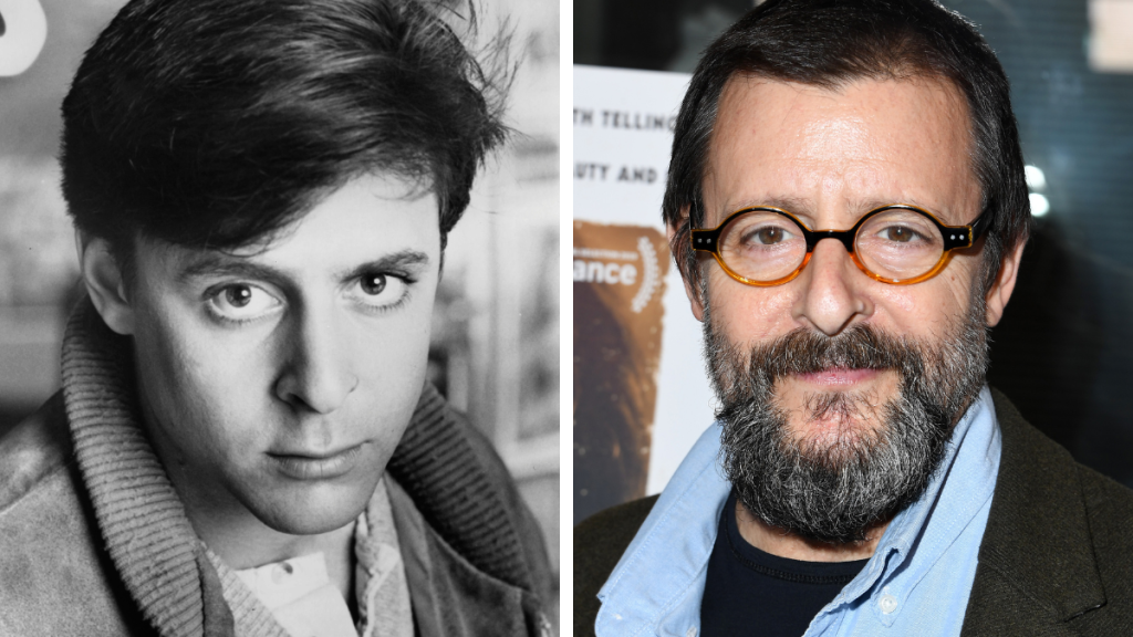 Judd Nelson in 1985 and 2019