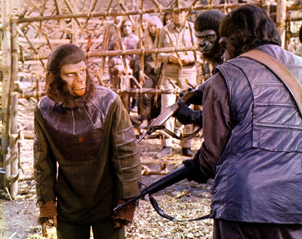Roddy McDowall in Battle for the Planet of the Apes