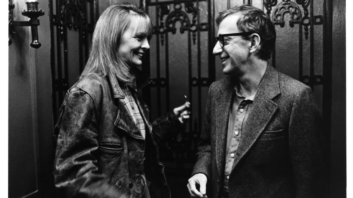 Diane Keaton and Woody Allen in Manhattan Murder Mystery, 1993