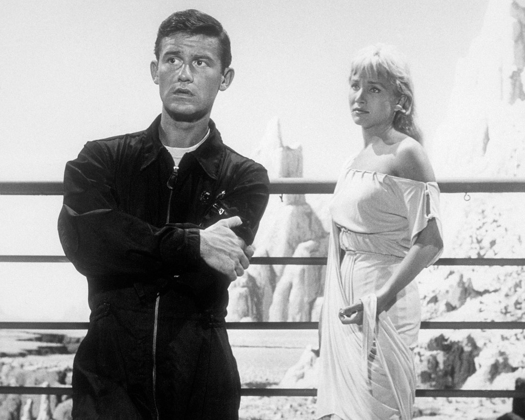Roddy McDowall and Susan Oliver