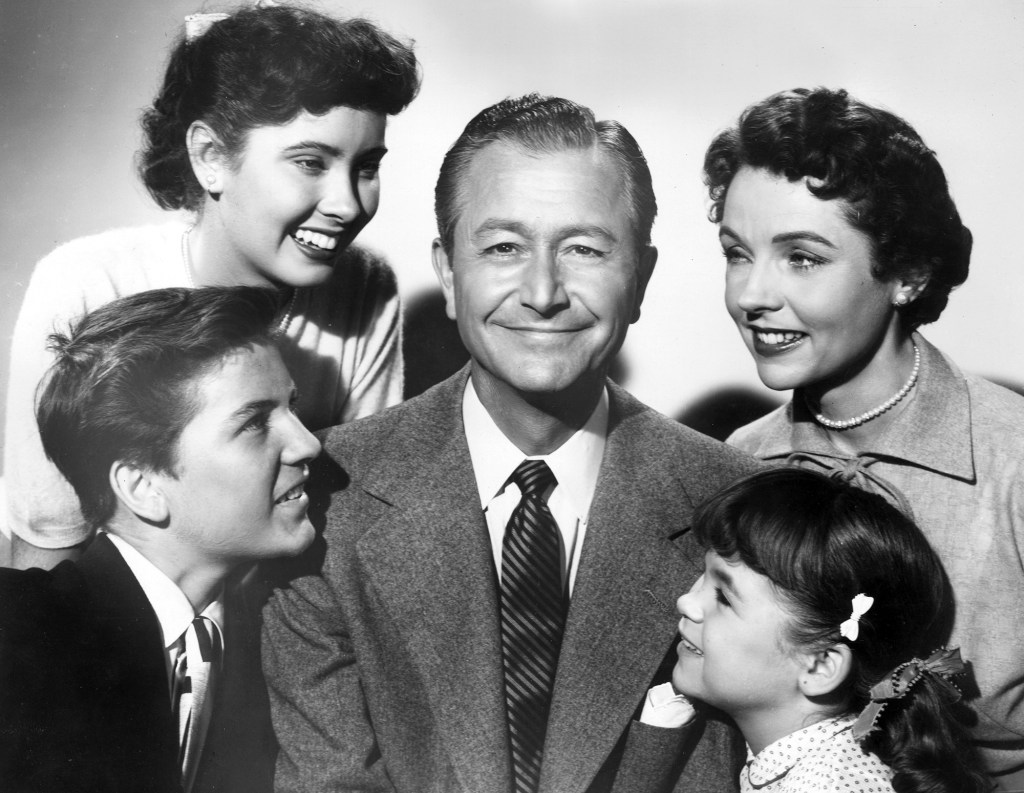 The cast of Father Knows Best