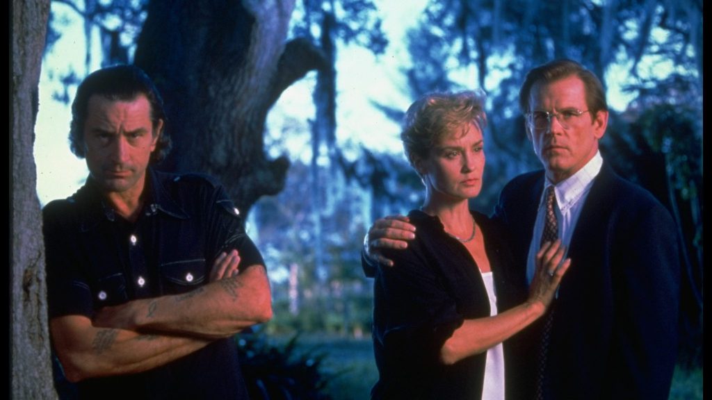 Nick Nolte, Jessica Lange and Robert De Niro, Cape Fear, 1991