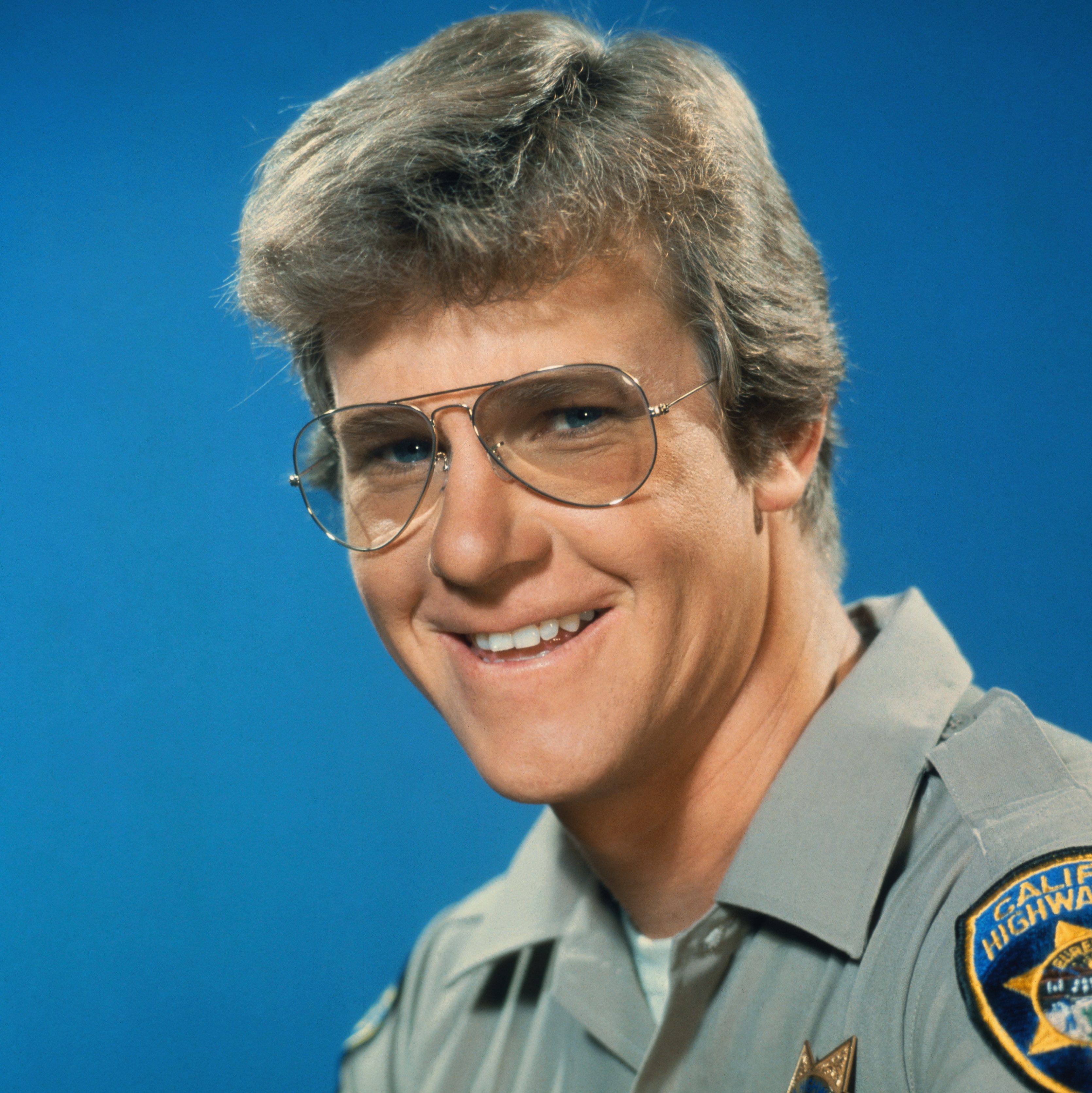 Larry Wilcox, as Officer Jon Baker in ChiPs TV show, 1978