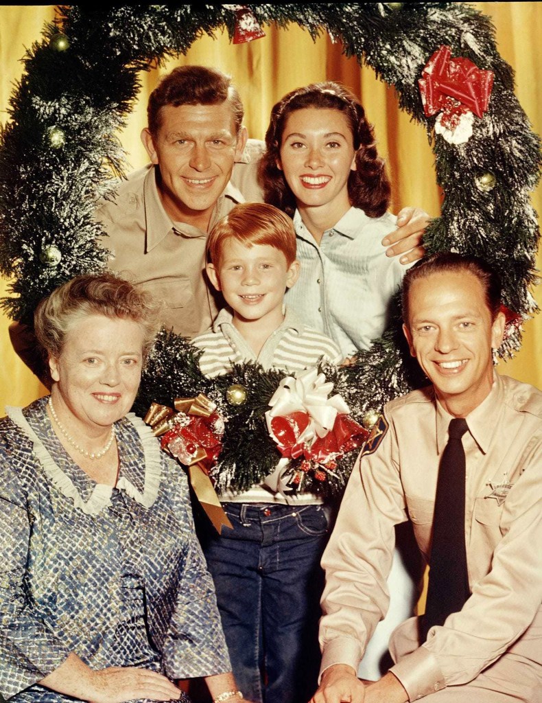 Elinor Donahue and the cast of The Andy Griffith Show