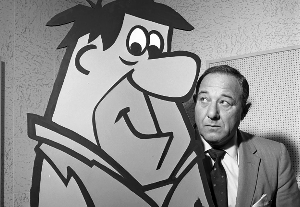 Fred Flintstone and Alan Reed