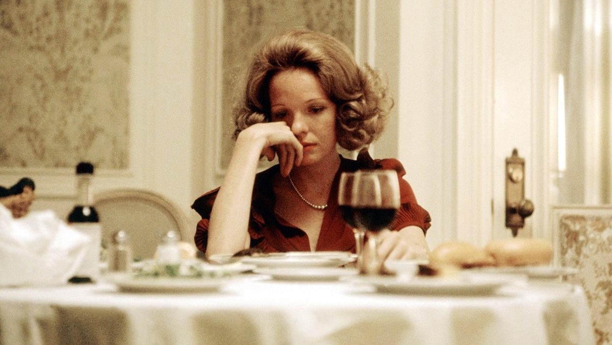 Young Diane Keaton in a scene from The Godfather, 1972