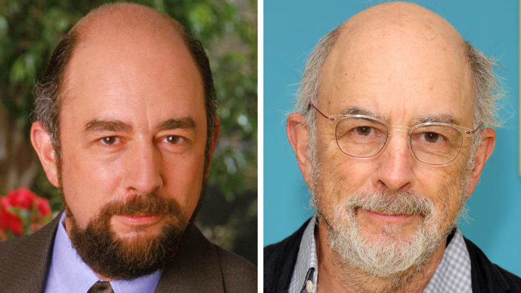 Richard Schiff Left: 1999; Right: 2023