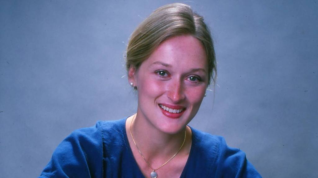 Streep young in 1976