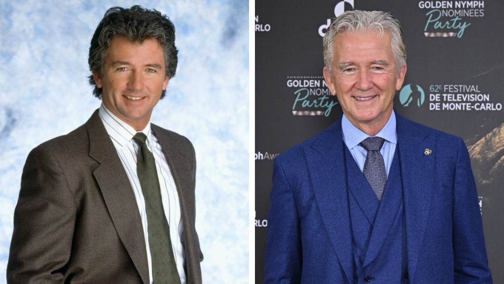 Patrick Duffy from Step by Step. Left: 1991; Right: 2023