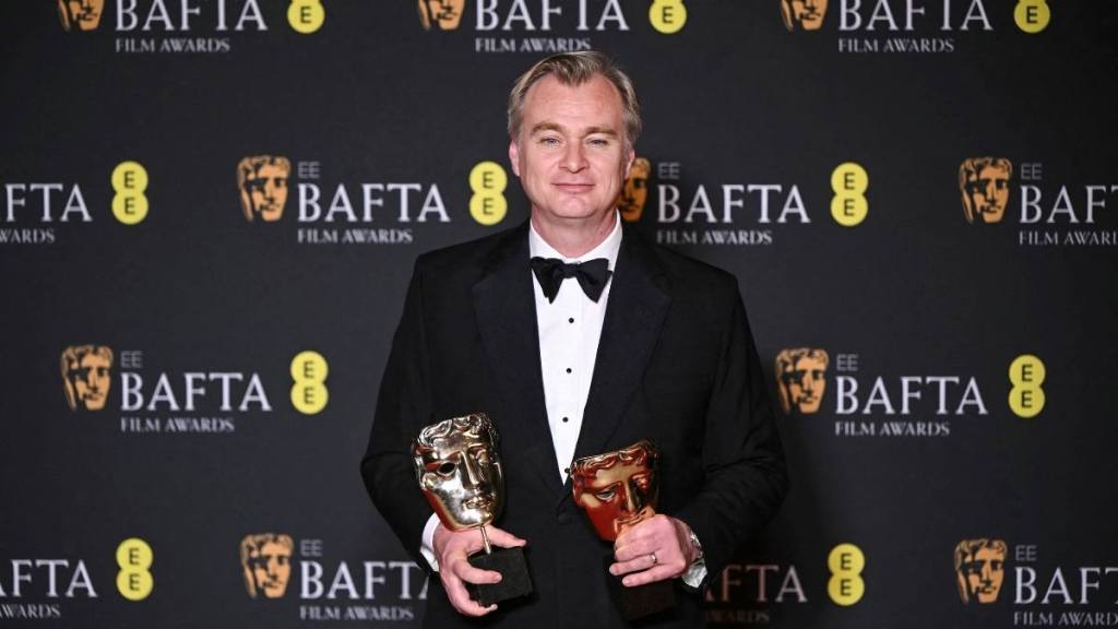 Man with awards; Christopher Nolan movies