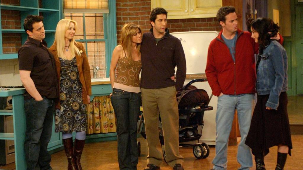 Lisa Kudrow Young: The cast of friends (2004)
