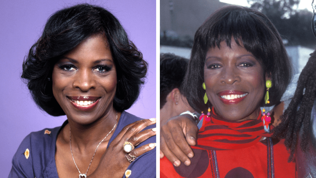 The Jeffersons Cast: Roxie Roker in 1975 and 1993