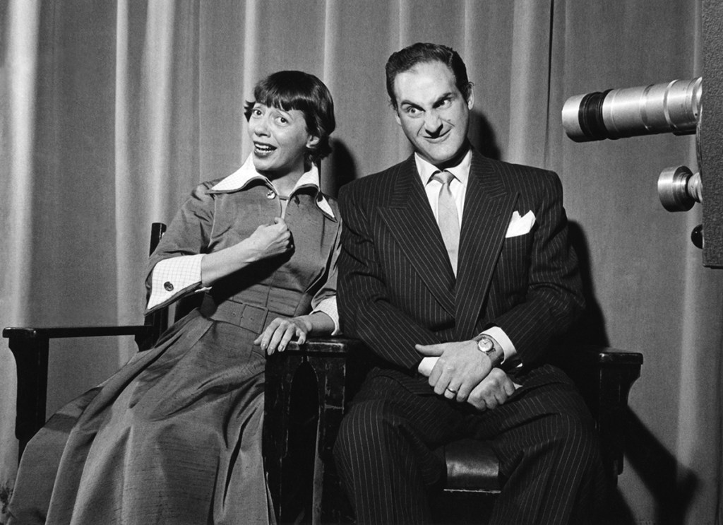 1950s TV Sitcoms: Imogene Coca and Sid Caesar in Your Show of Shows, 1953