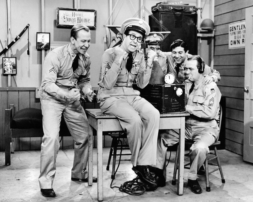 The cast of The Phil Silvers Show