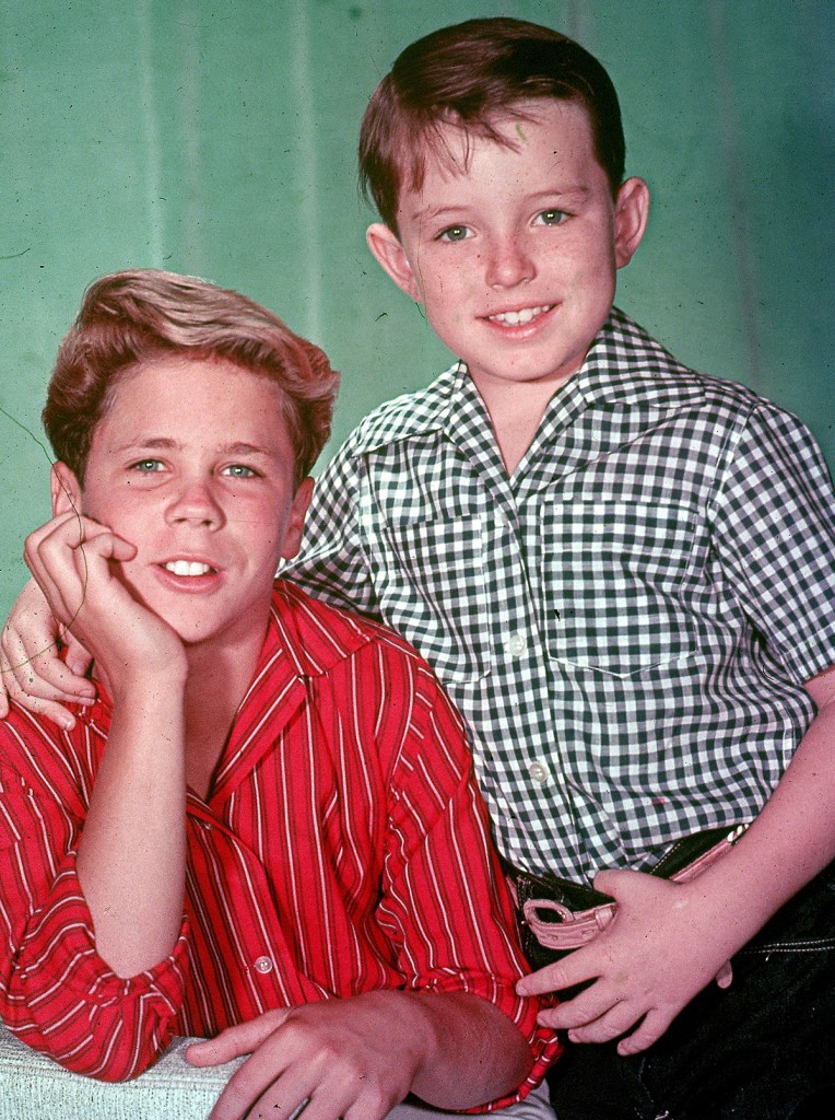 Tony Dow and Jerry Mathers