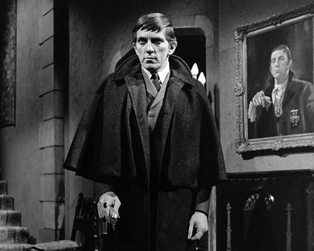 Vampire Barnabas Collins as played by actor Jonathan Frid