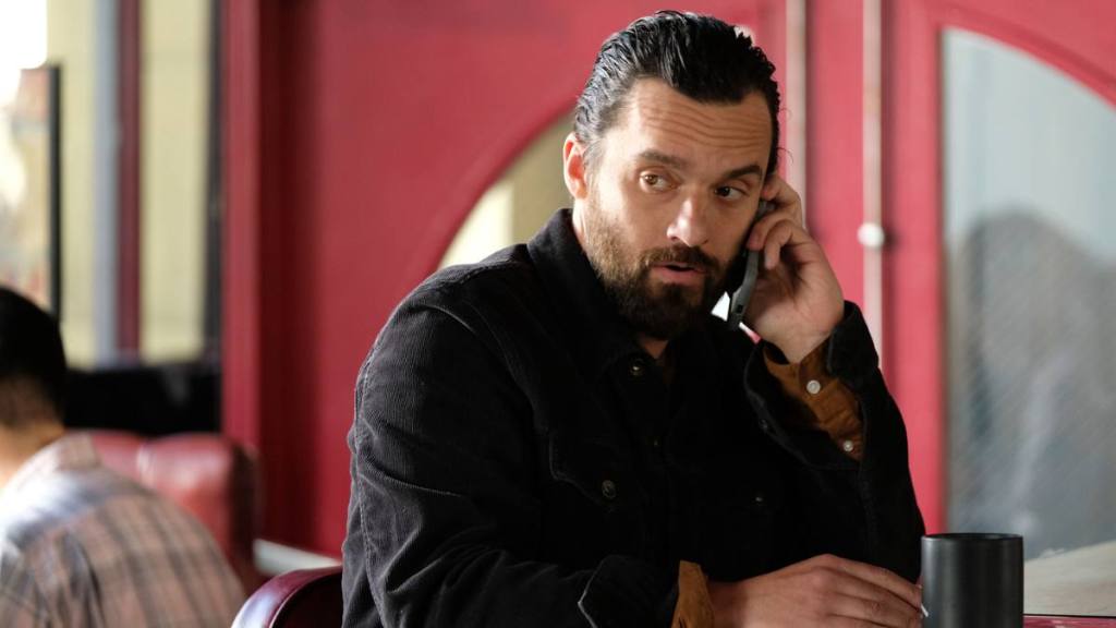 Man on the phone ; new girl cast