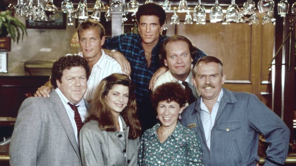 Cast of Cheers; Kirstie Alley Young