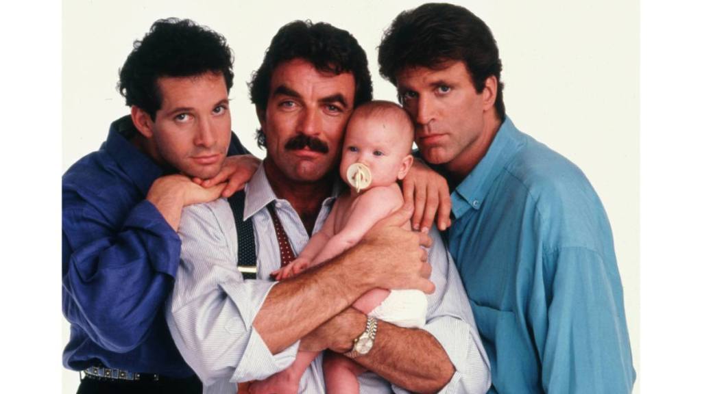Three men and a baby; ted danson movies and tv shows