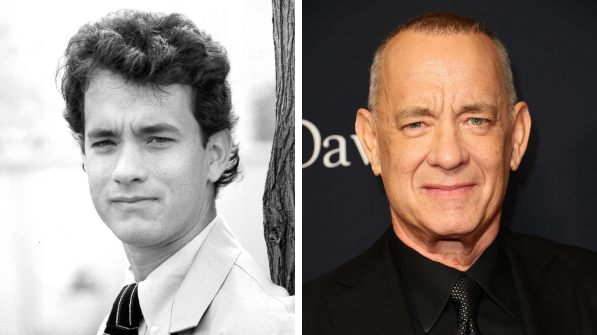Tom Hanks in 1984 and 2024, Splash cast member