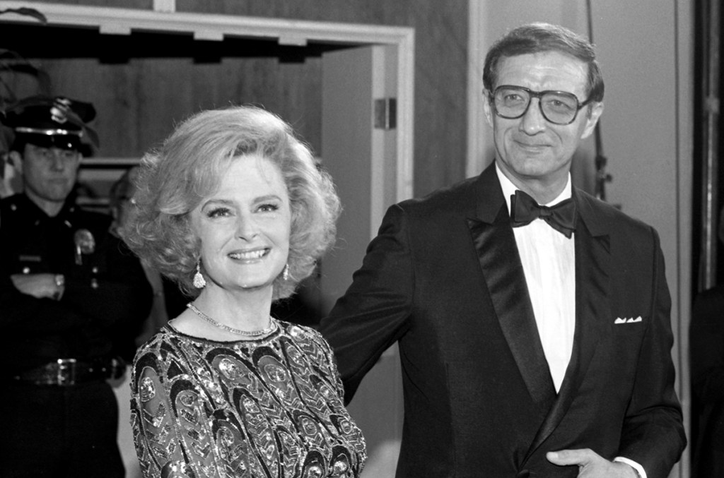Donna Reed and husband Grover Asmus in 1982