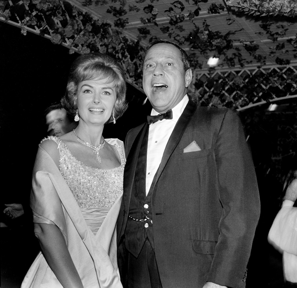 Donna Reed and husband Tony Owen in 1962