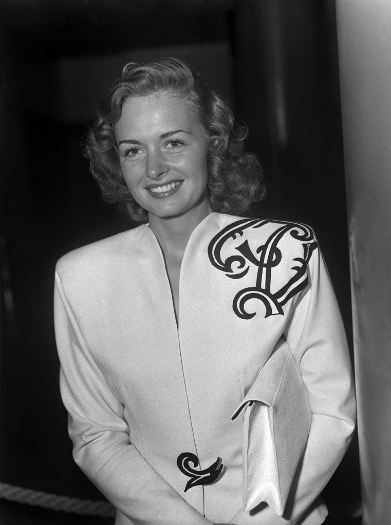 Actress Donna Reed in 1940