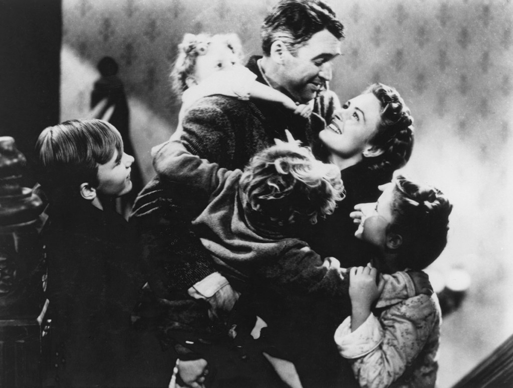 The cast of It's a Wonderful Life