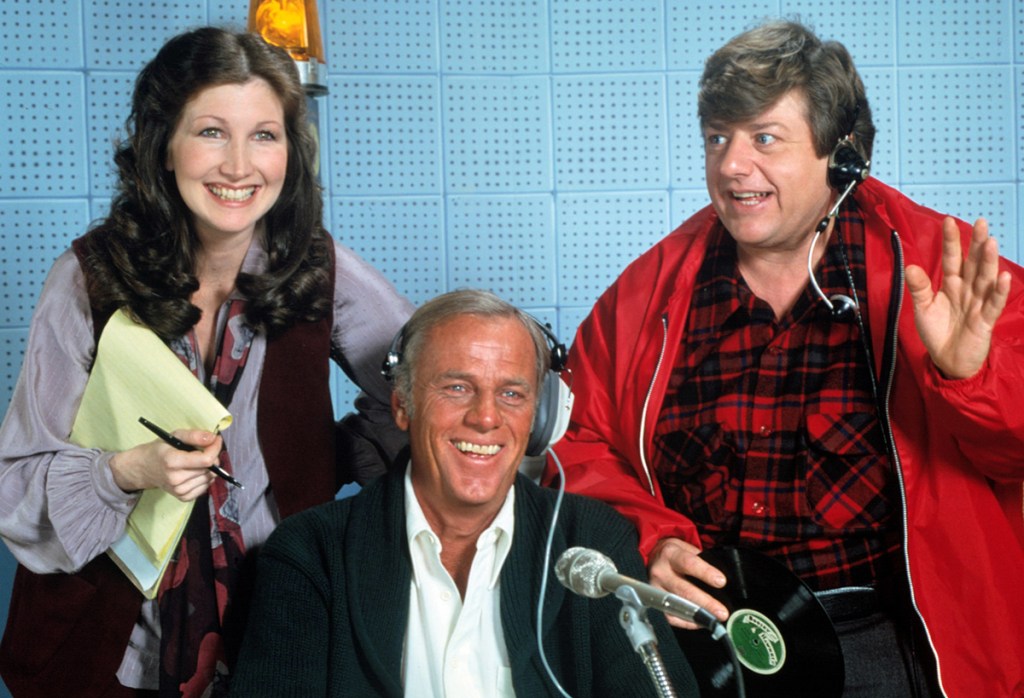 1970s TV Sitcoms: Joanna Gleason, McLean Stevenson and George Memmoli in 1979's Hello Larry