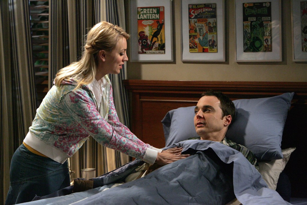 A strange friendship develops between Penny and Sheldon