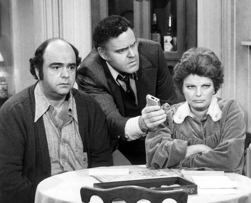 1970s TV Sitcoms: Geraldine Brooks, George S. Irving and James Coco in 1976's The Dumplings