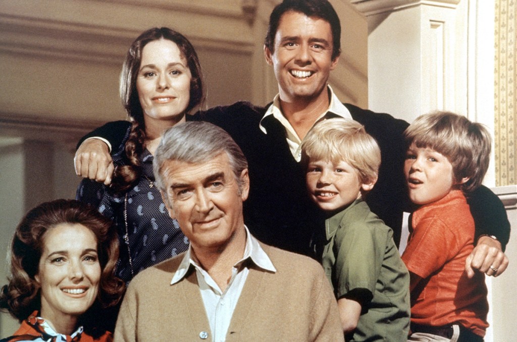 The cast of The Jimmy Stewart Show, 1971