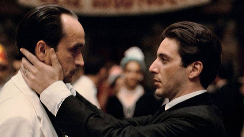 Al Pacino and John Cazale (1974)