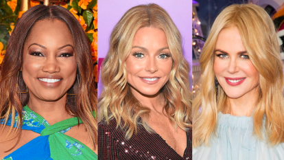 Side-by-side of actress Garcelle Beauvois, TV host Kelly Ripa, and actress Nicole Kidman