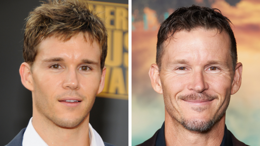 Ryan Kwanten in 2008 and 2022
